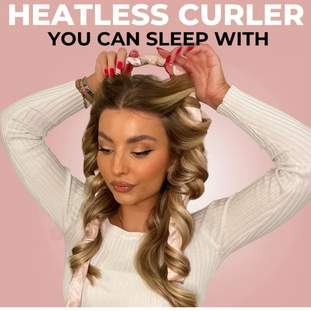 Heatless Hair Curlers to Sleep In